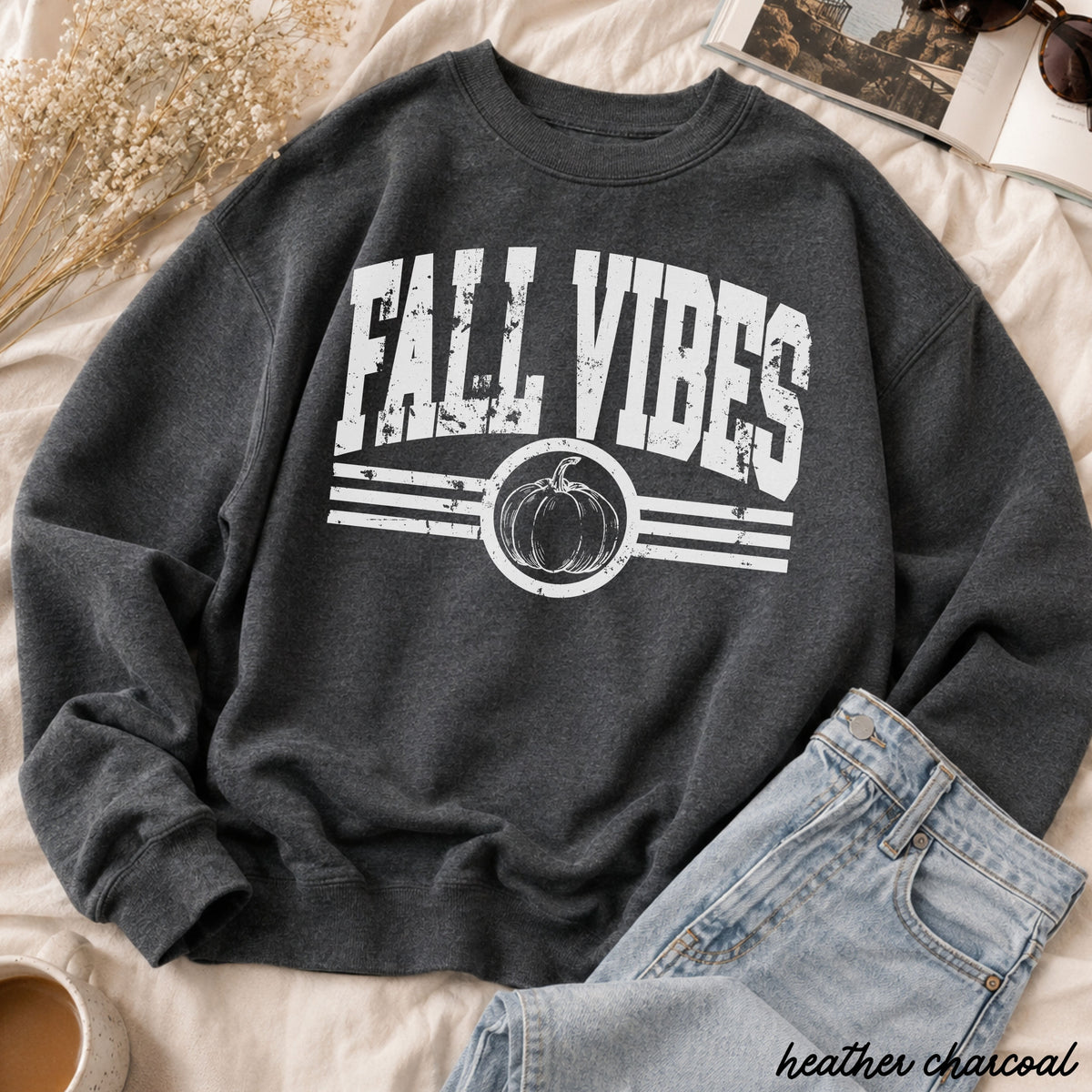 Fall Vibes Sweatshirt *8 Colors (S-3X)